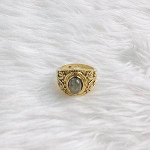 Deep Connection Jasper Ring